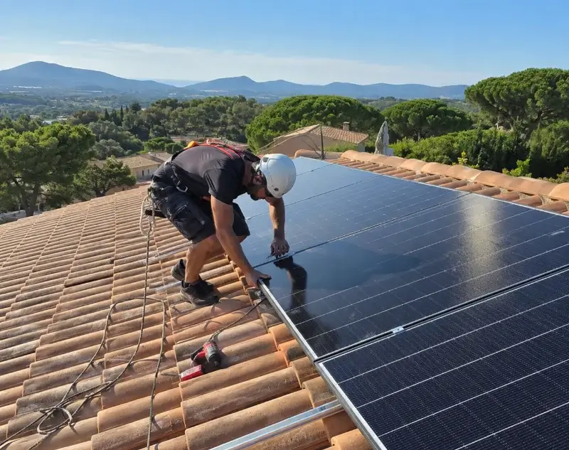 Installateur panneaux solaires Canaules-et-Argentières — pose photovoltaïque sur toiture