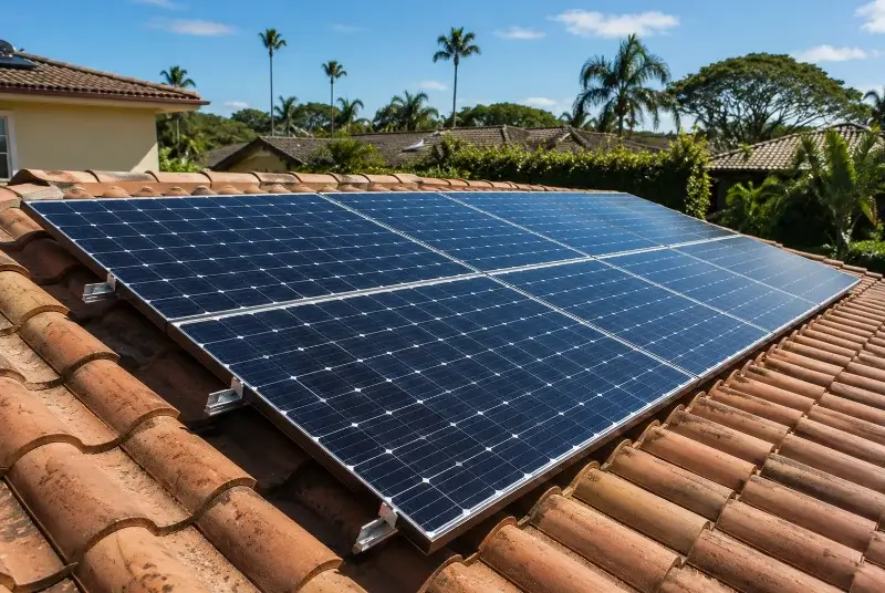 Installation de panneaux solaires à Canaules-et-Argentières